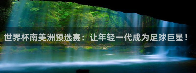 联赛杯直播：世界杯南美洲预选赛：让年轻一代成为足球巨星！