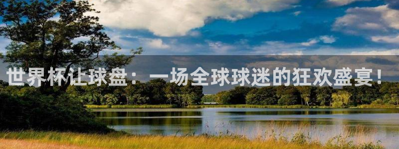 世界杯亚洲预选赛18强赛程：世界杯让球盘：一场全球球迷的狂欢盛宴！
